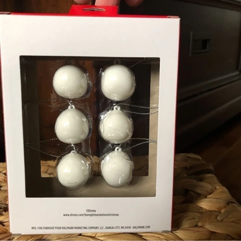 Hallmark Disney’s Nightmare before Christmas Jack Skeleton expression ornaments